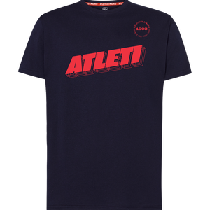 CAMISETA AZUL MARINO FLÚOR NIÑO